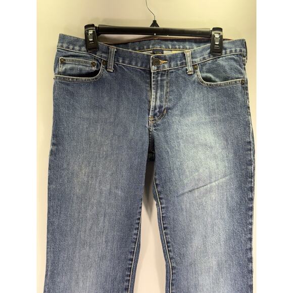 Abercrombie & Fitch Jeans Boot Cut Mid Rise Y2K Women’s 6 - Picture 2 of 7